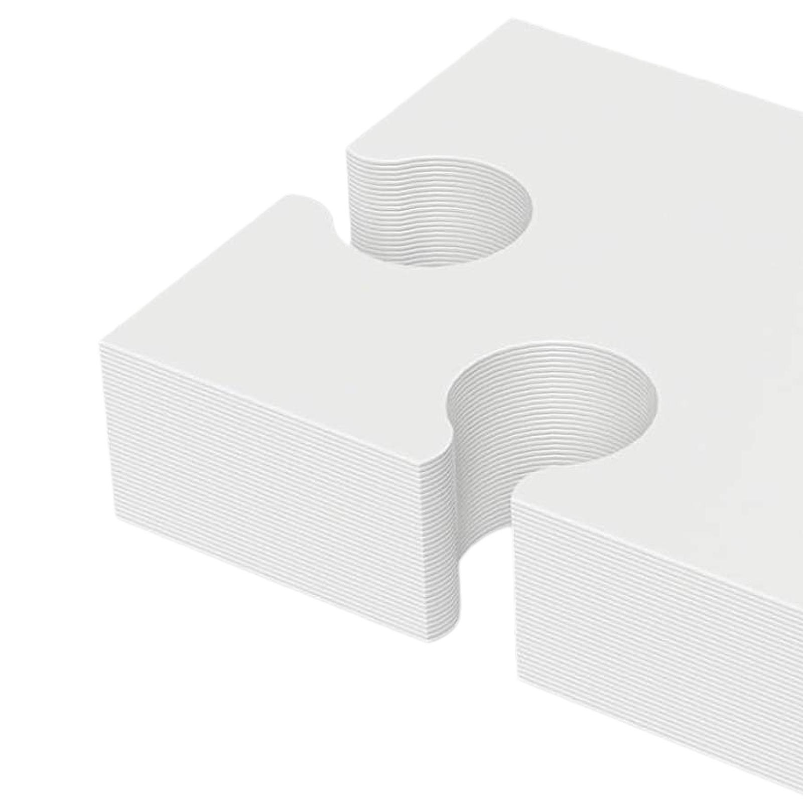 Puzzle Blank White - 30 Pieces Blank Puzzle Pieces Party