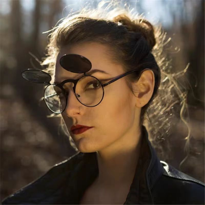 Retro Steampunk Red Round Sung - огляд і ціна Metal Photo Panel