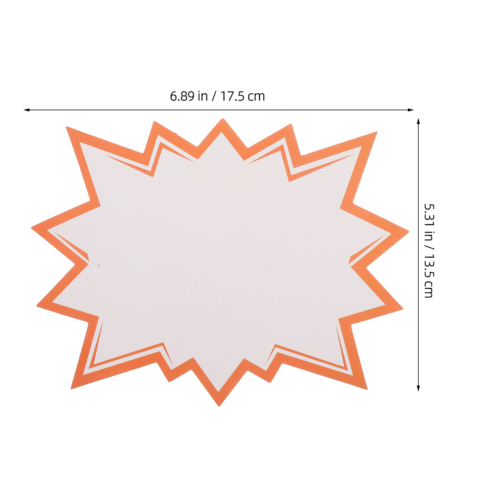 100Pcs Paper Price Display Tag - огляд і ціна Yard Sign Blank