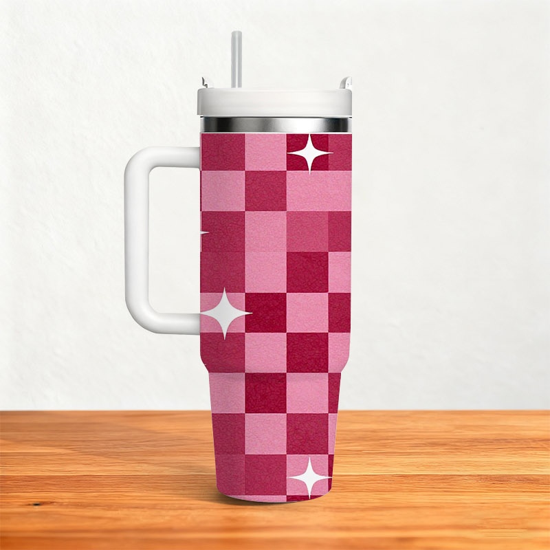 1pc 40oz Insulated Tumbler wit - огляд і ціна Sublimation Mug White
