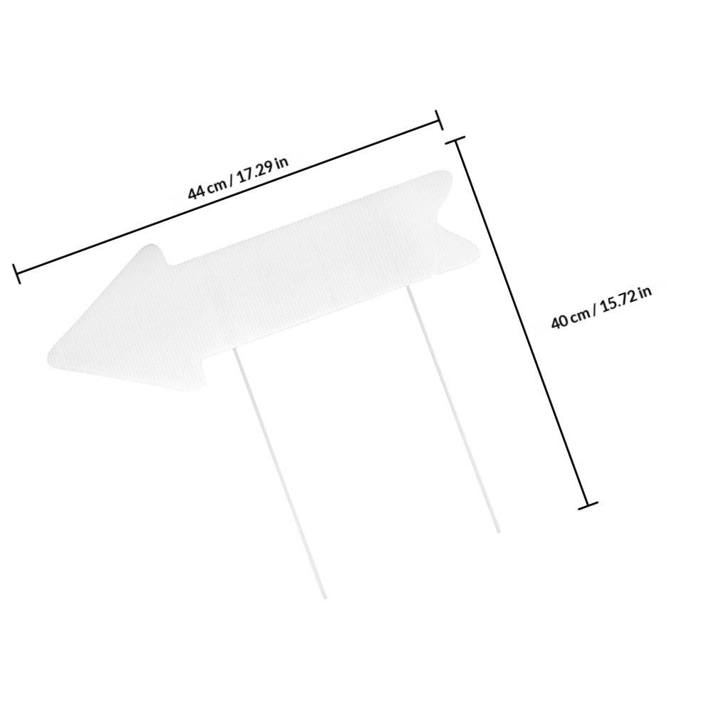 2Pcs Blank Yard Sign Corrugate - огляд і ціна Yard Sign Blank