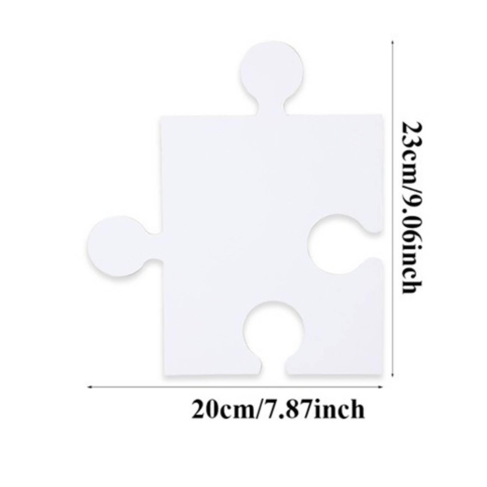 DIY Puzzle Cards Blank White C - огляд і ціна Puzzle Blank White